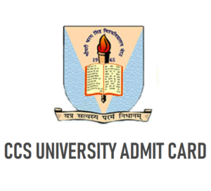 CCS University admit card