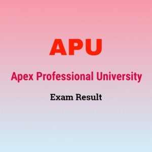 Apex Professional University result