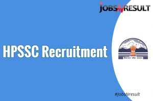 HPSSC Recruitment 2020