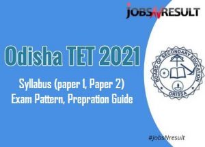 Odisha TET Syllabus 2021