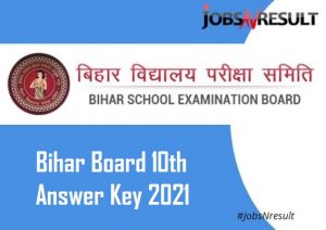 bihar board 10th answer key 2021