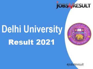 Delhi University Result 2021