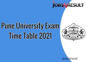 Pune University Time Table 2021