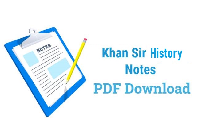 Khan Sir History notes PDF Download