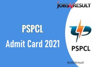 PSPCL admit card 2021