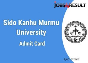 Sido Kanhu Murmu University admit card