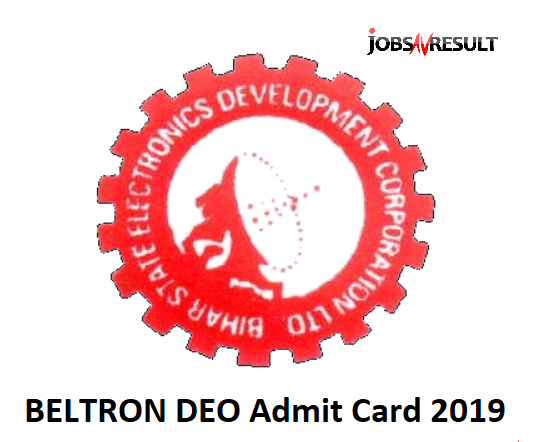 BELTRON DEO Admit Card 2019