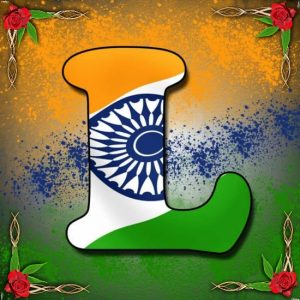 L Name Tiranga Image Indian Flag L Letter Wallpaper Profile Pic